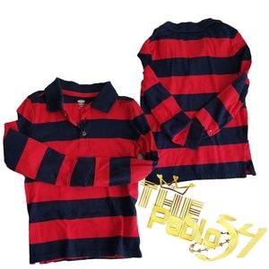 Old Navy Long Sleeve Polo Shirt 5T